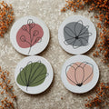 Floral Coasters