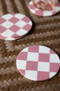 Checkered Coaster